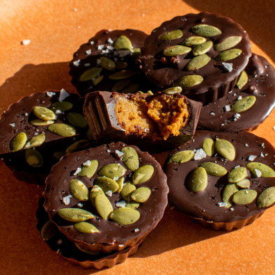 Chocolate Pumpkin Cups