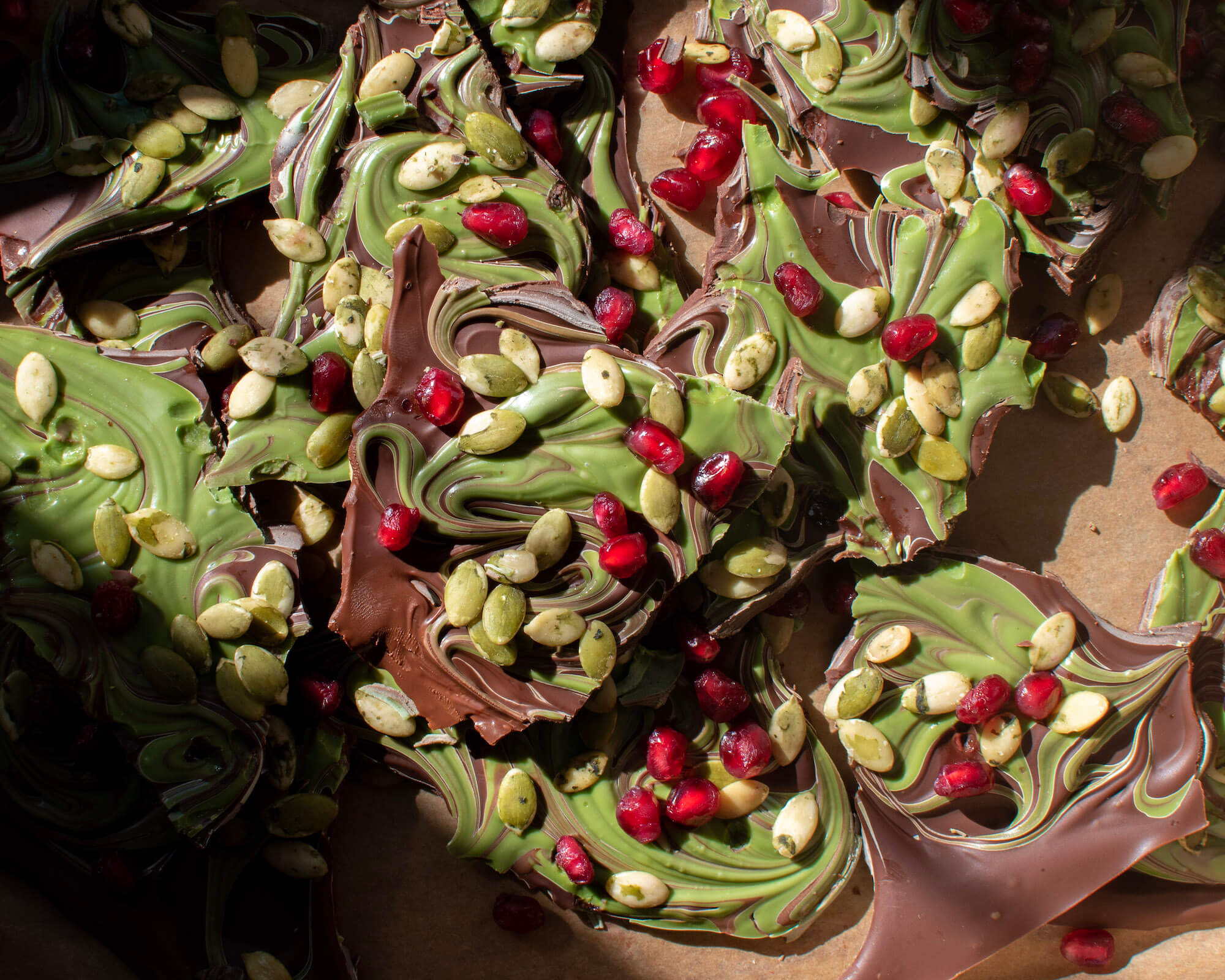 Chocolate Matcha Bark