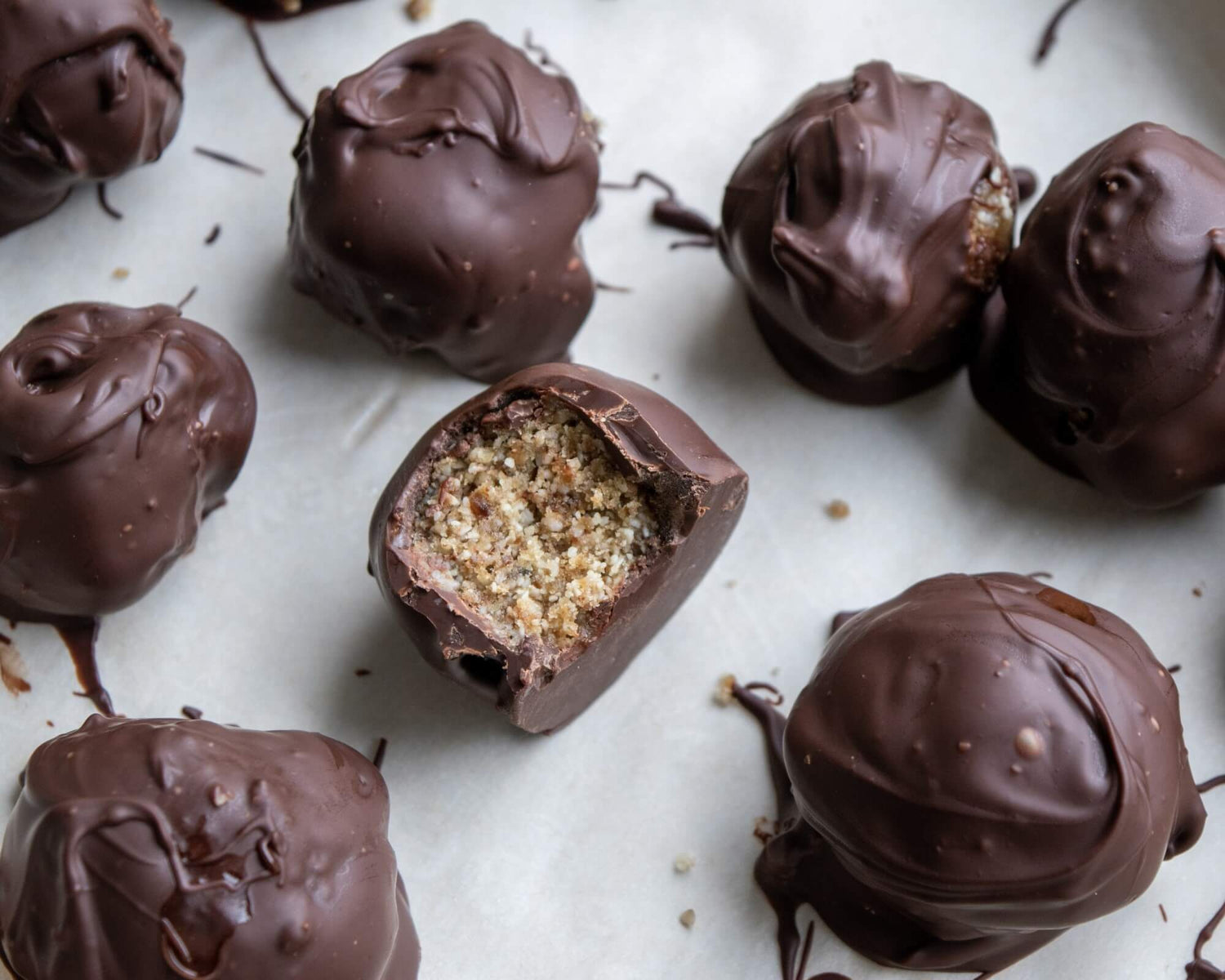 Chocolate Covered Seed Bites