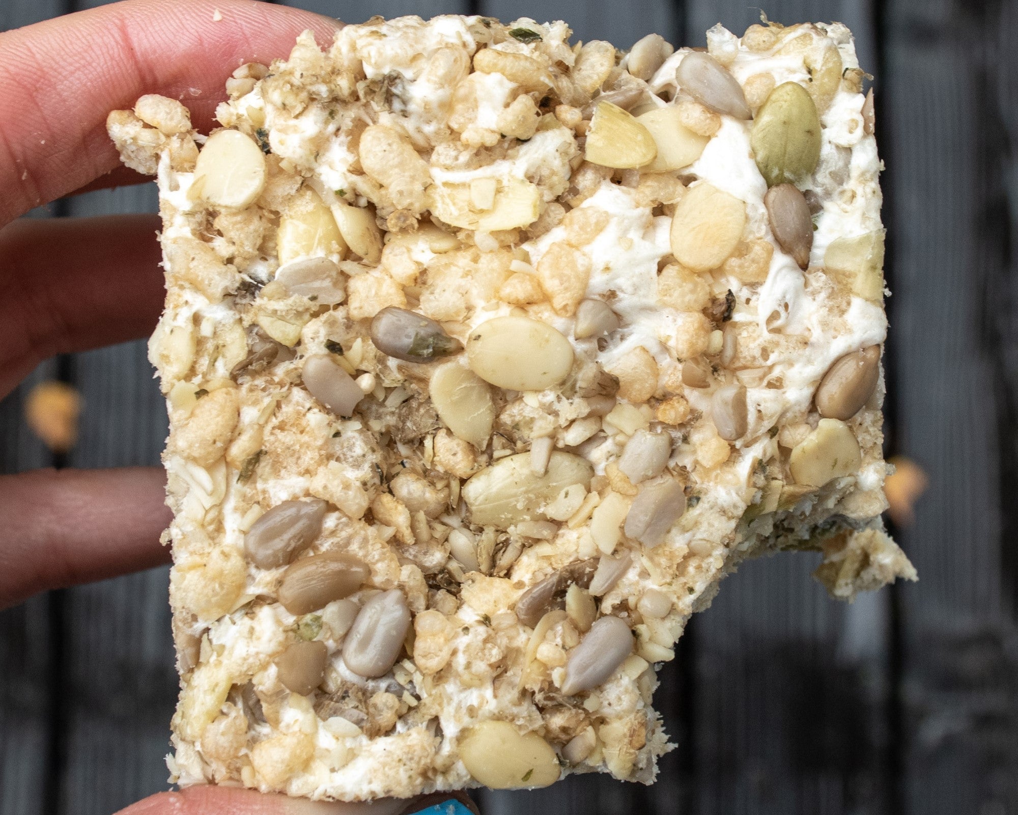 Crispy Rice & Seed Treats