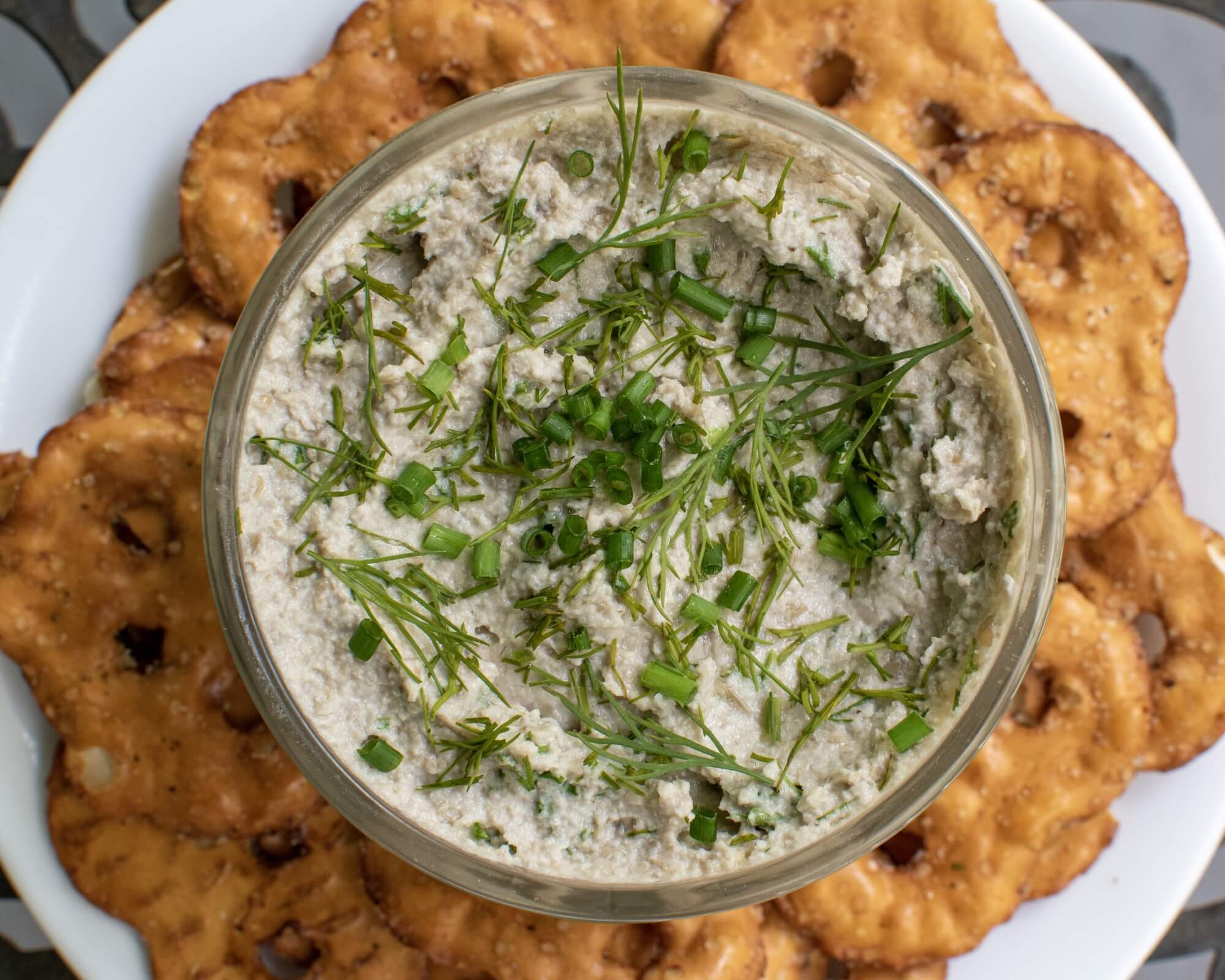 Herbed Sunflower Seed Cream Cheese
