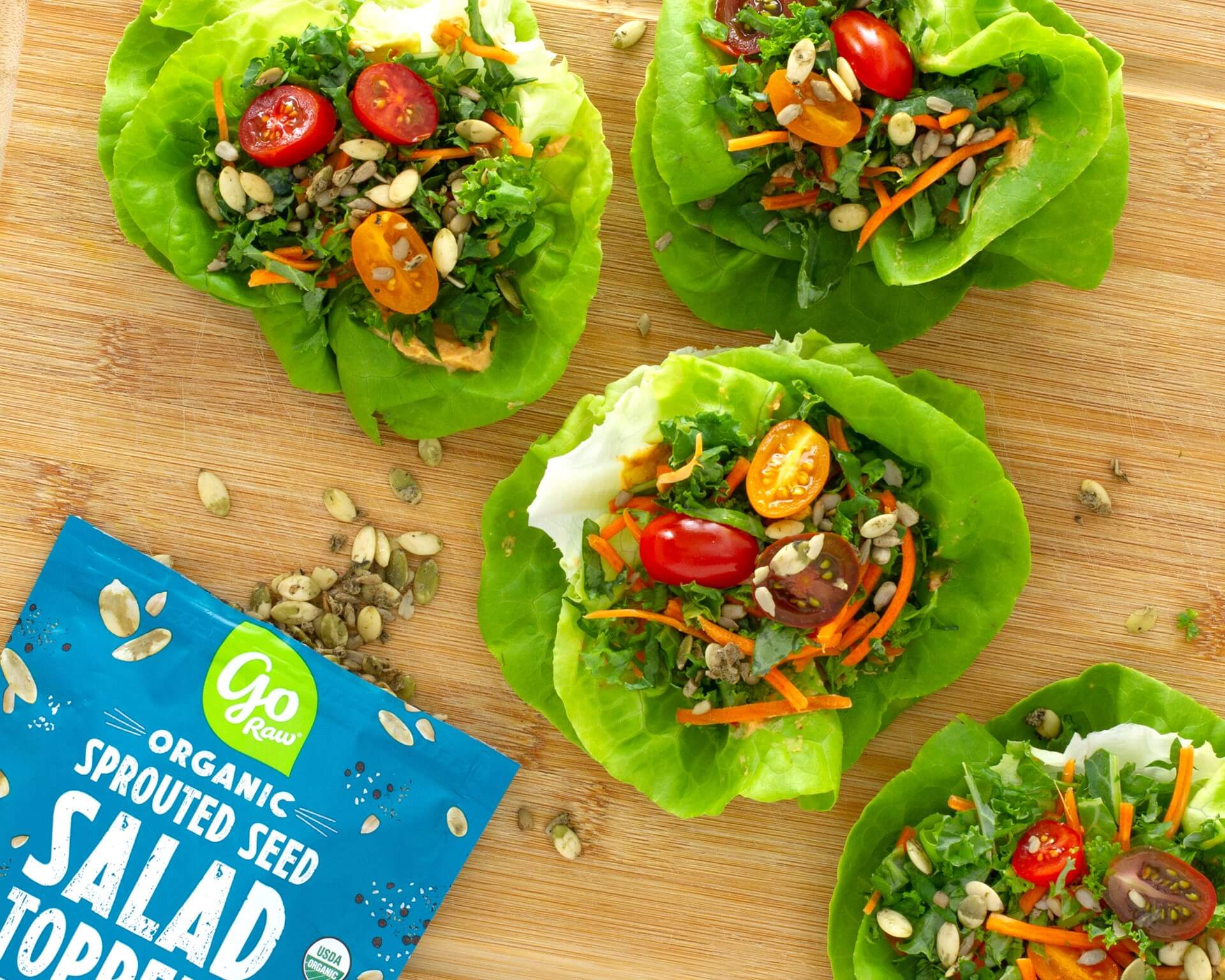 Hummus Hand Salads