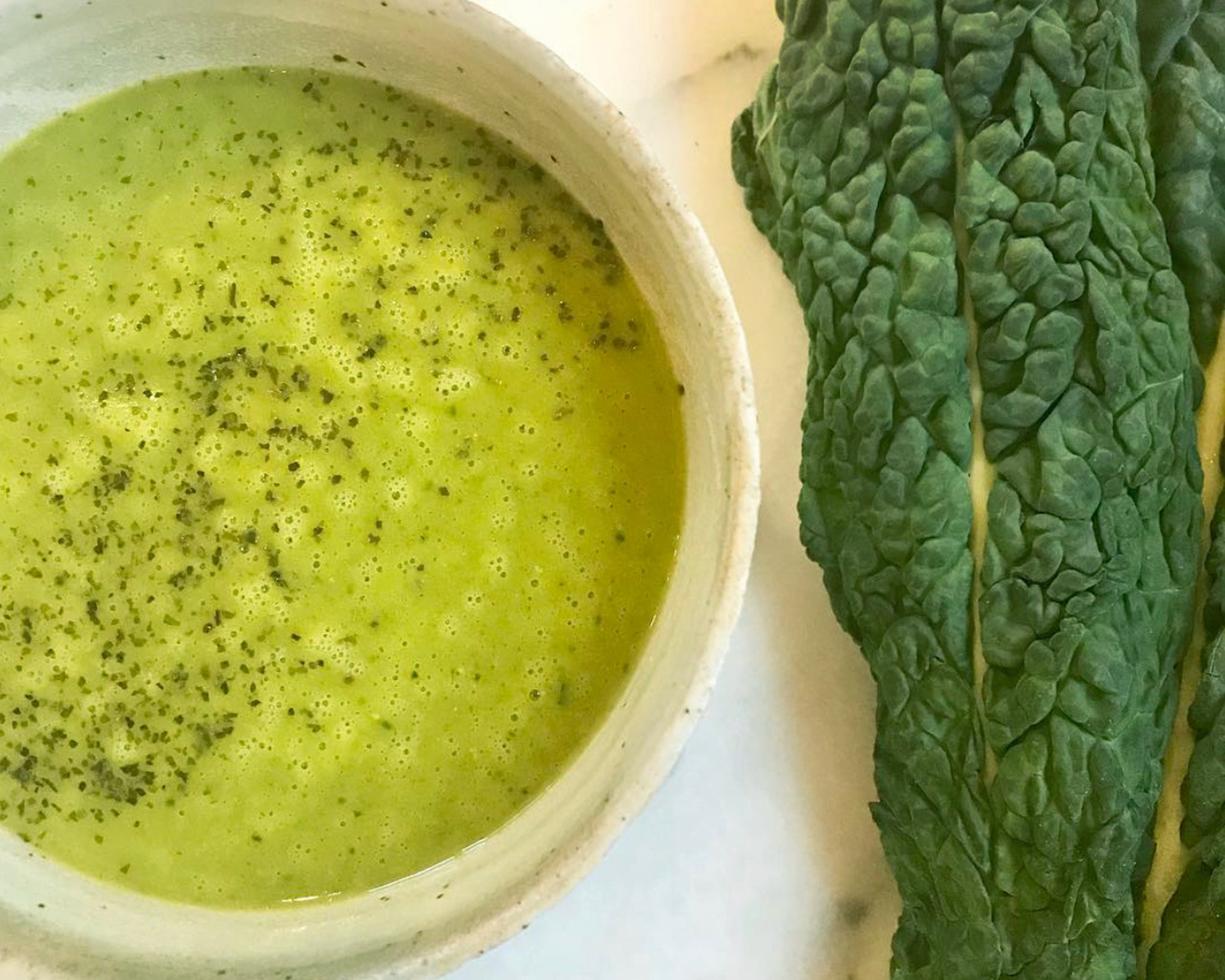 Immunity Broth with Kale & Ginger