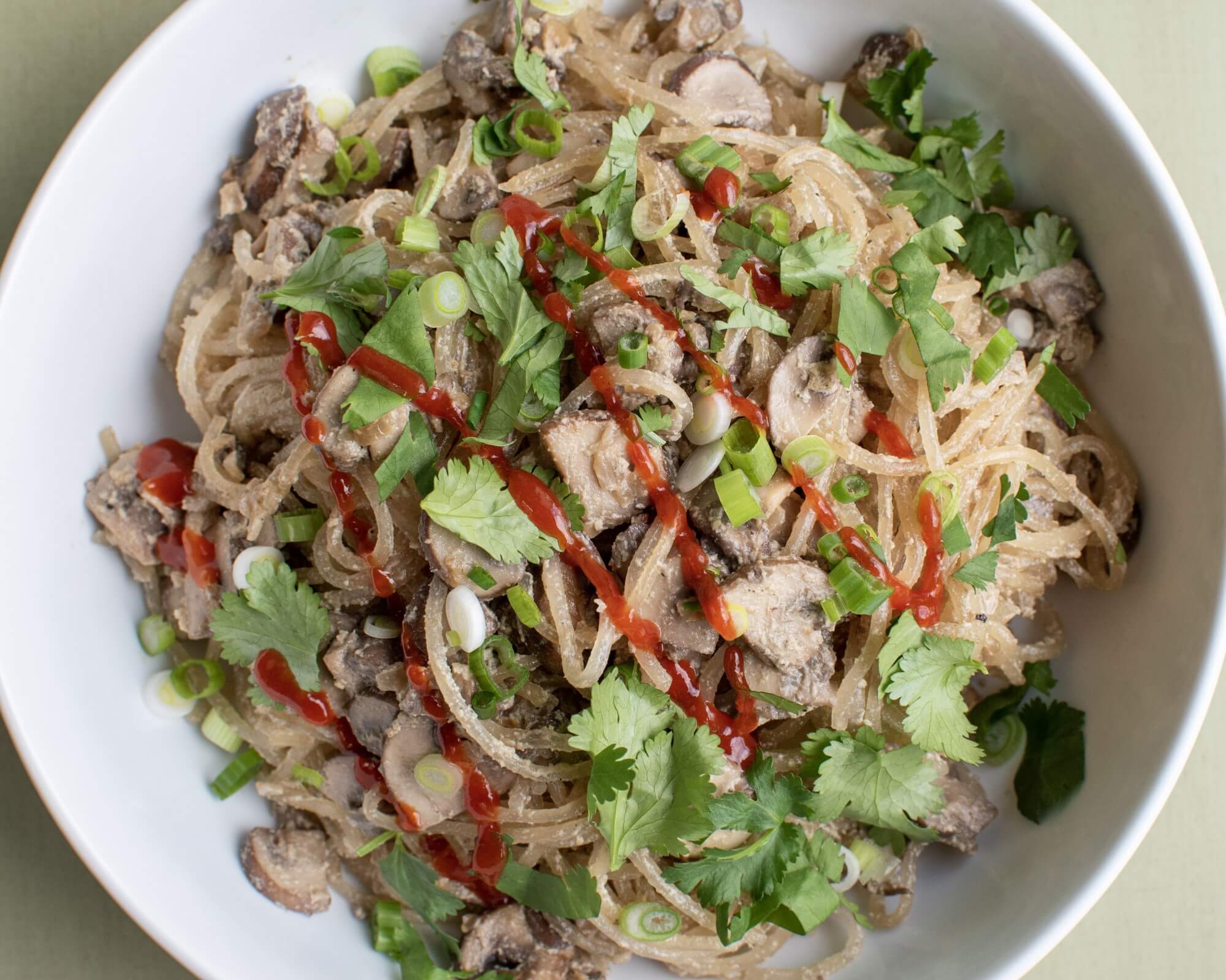 Mushroom Glass Noodles