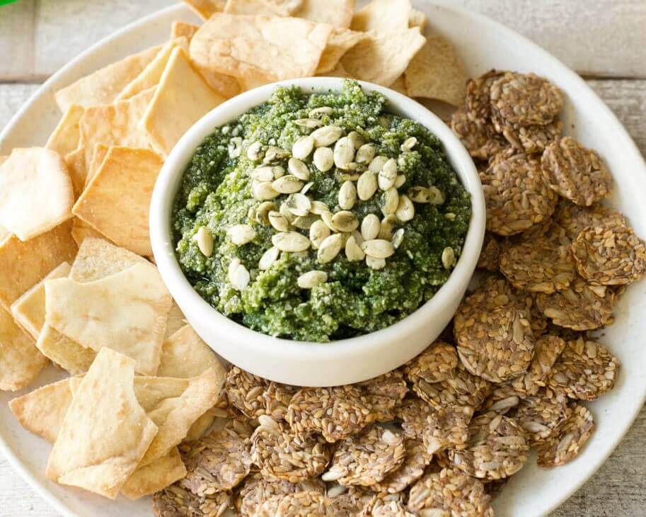 Spicy Cilantro Pesto Dip – Go Raw Spicy Cilantro Pesto Dip – Go Raw