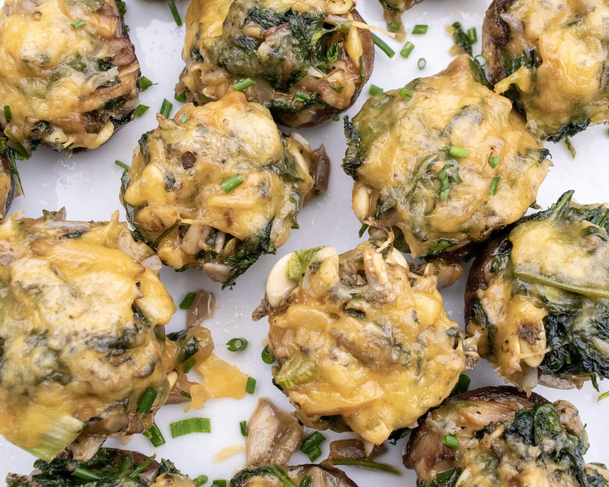 Stuffed Mushroom Bites