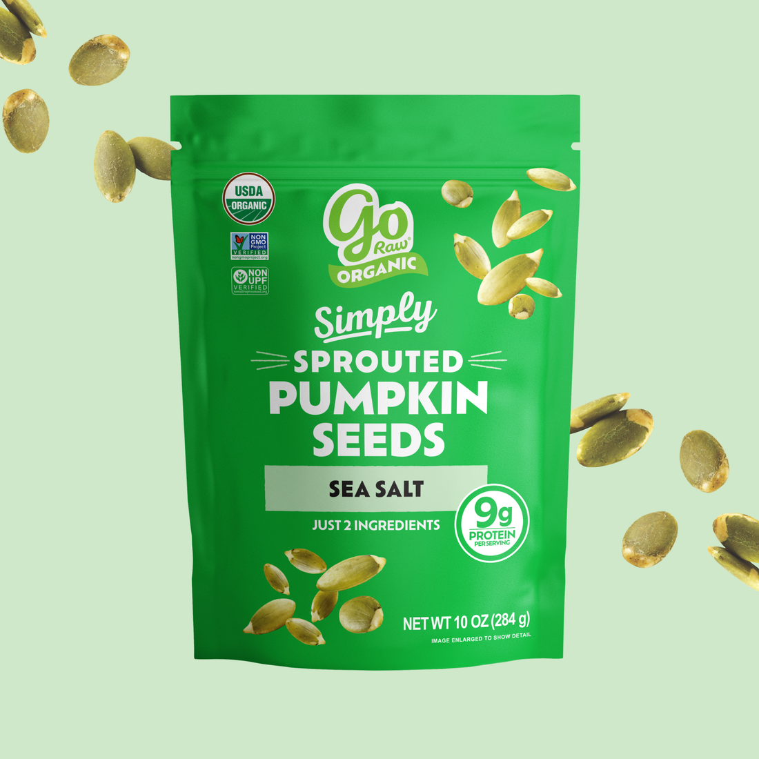 Sprouted Sea Salt Pumpkin Seeds