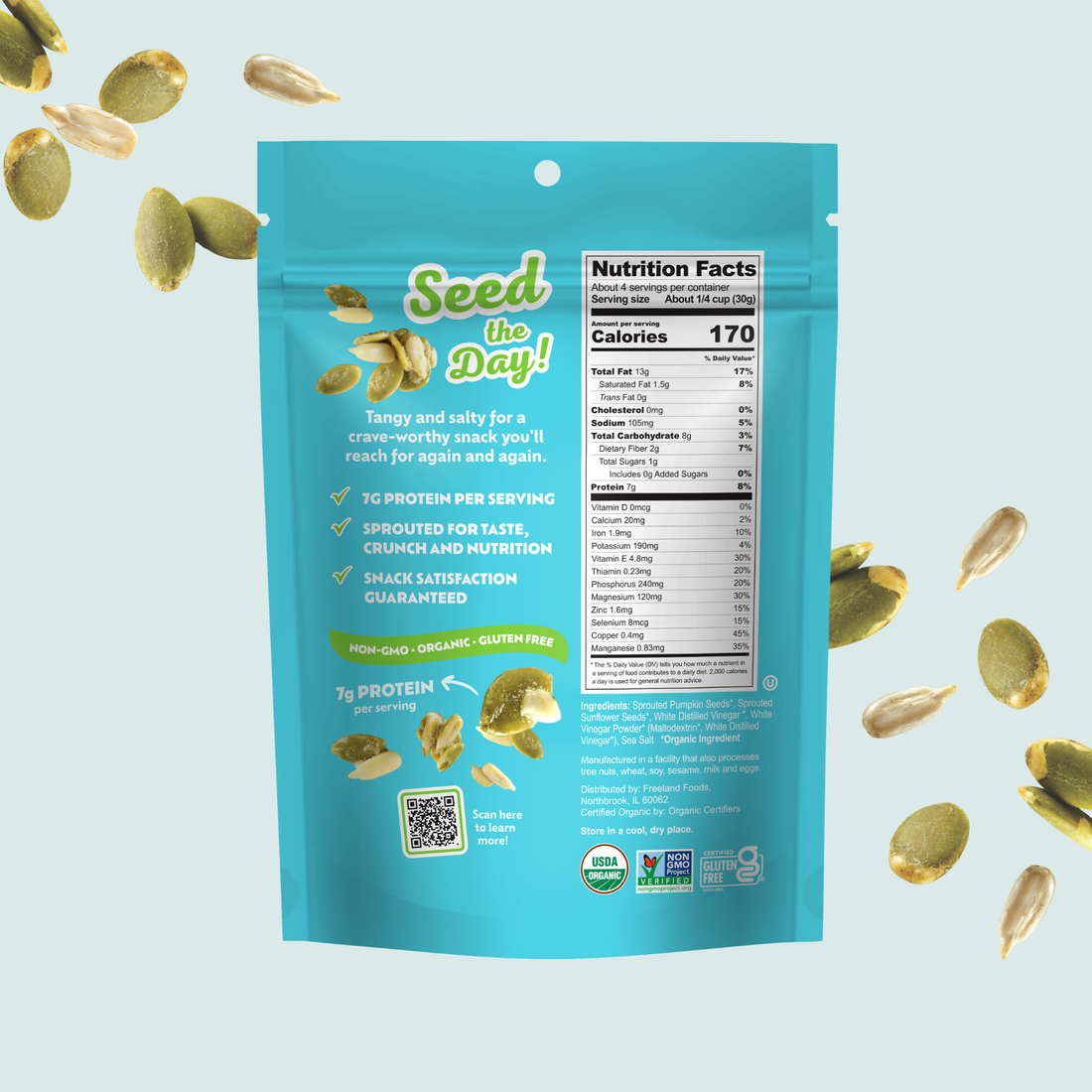 Sea Salt & Vinegar Snacking Seeds