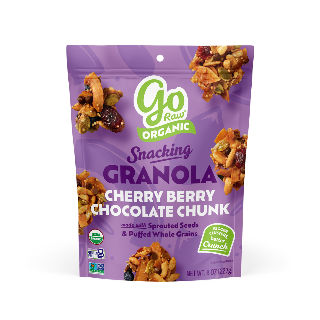 Cherry Berry Chocolate Chunk Snacking Granola 8oz
