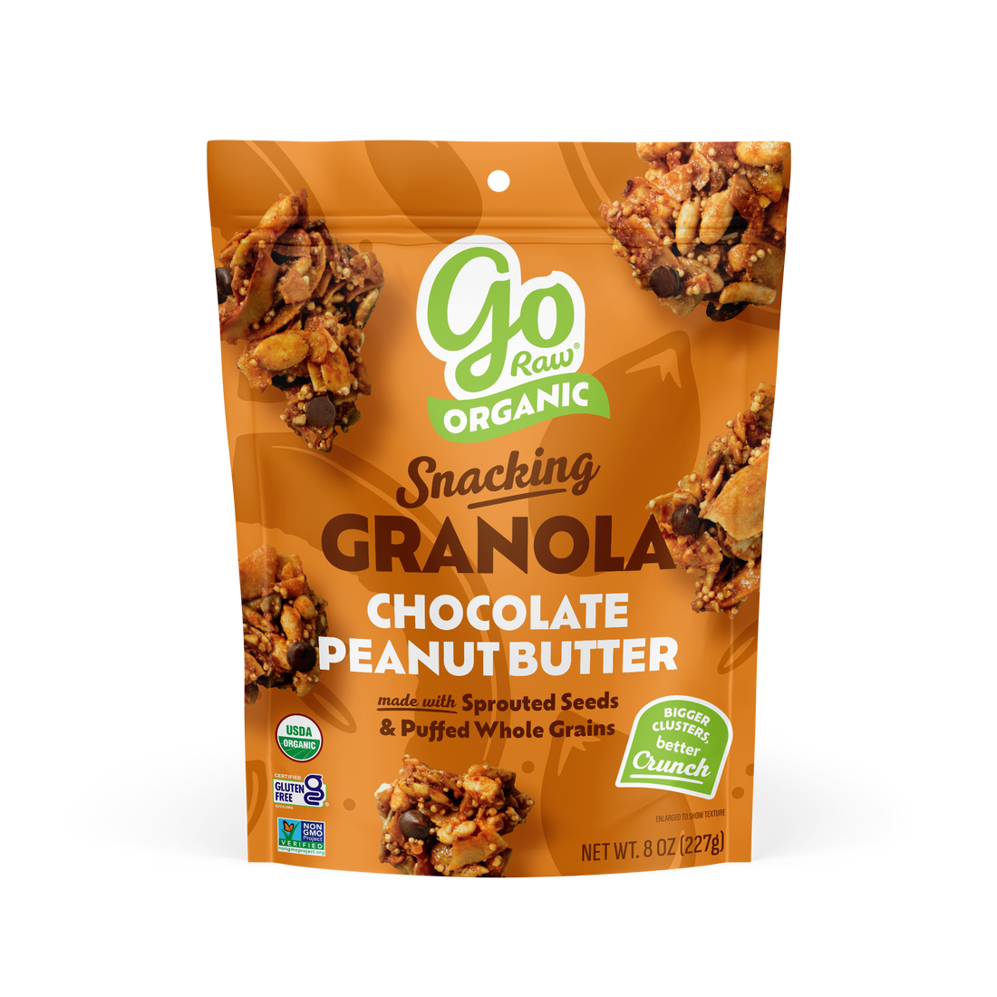 Chocolate Peanut Butter Snacking Granola 8oz