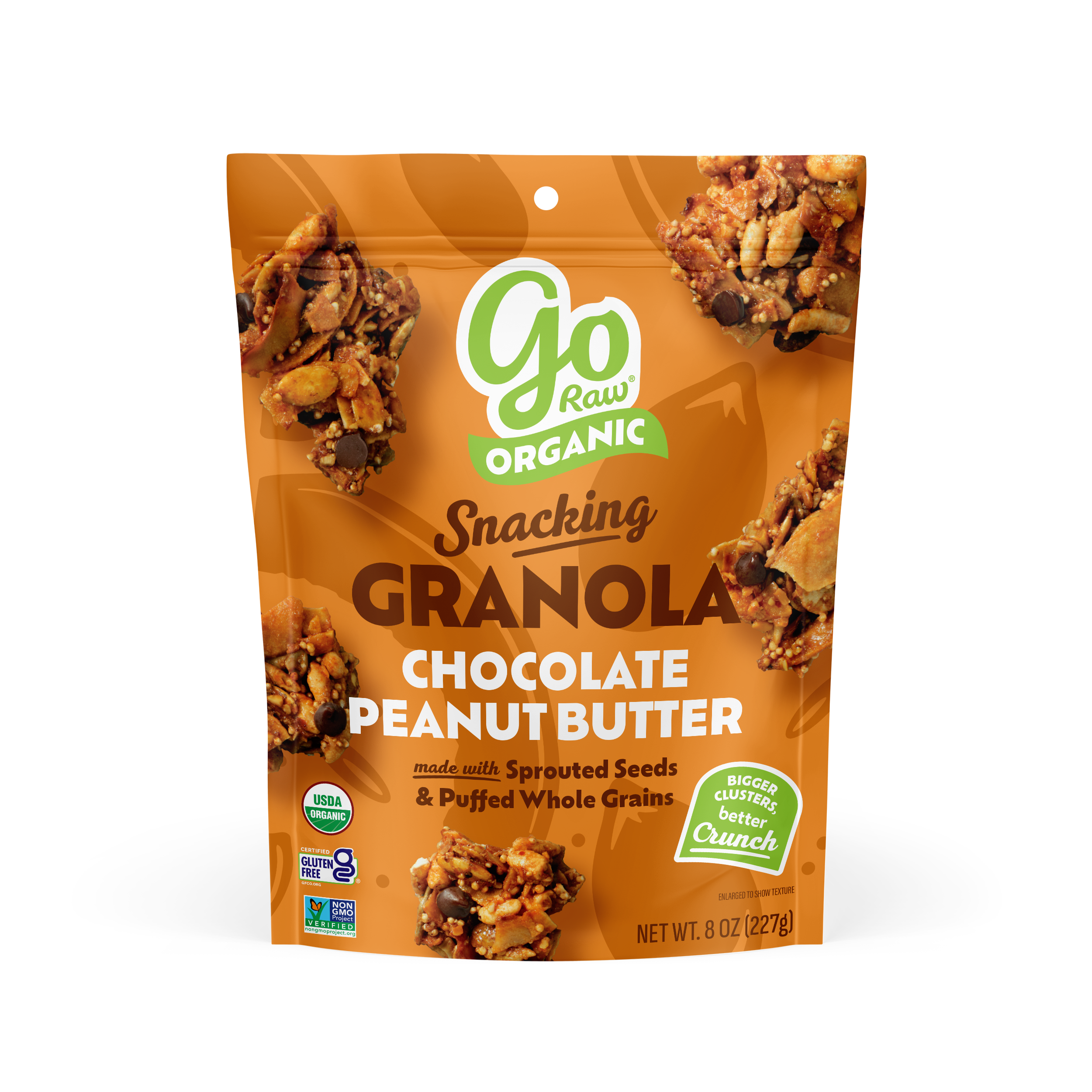 Chocolate Peanut Butter Snacking Granola 8oz