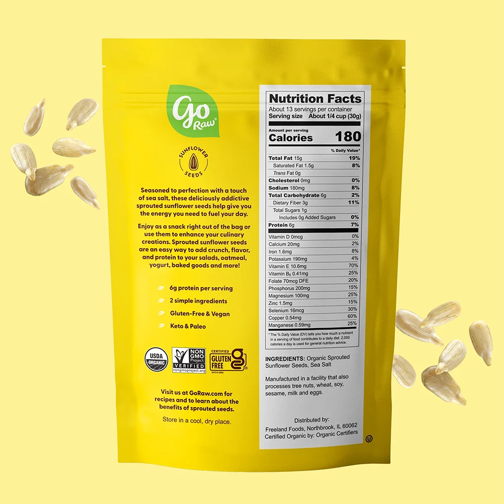 Sprouted Sunflower Seeds