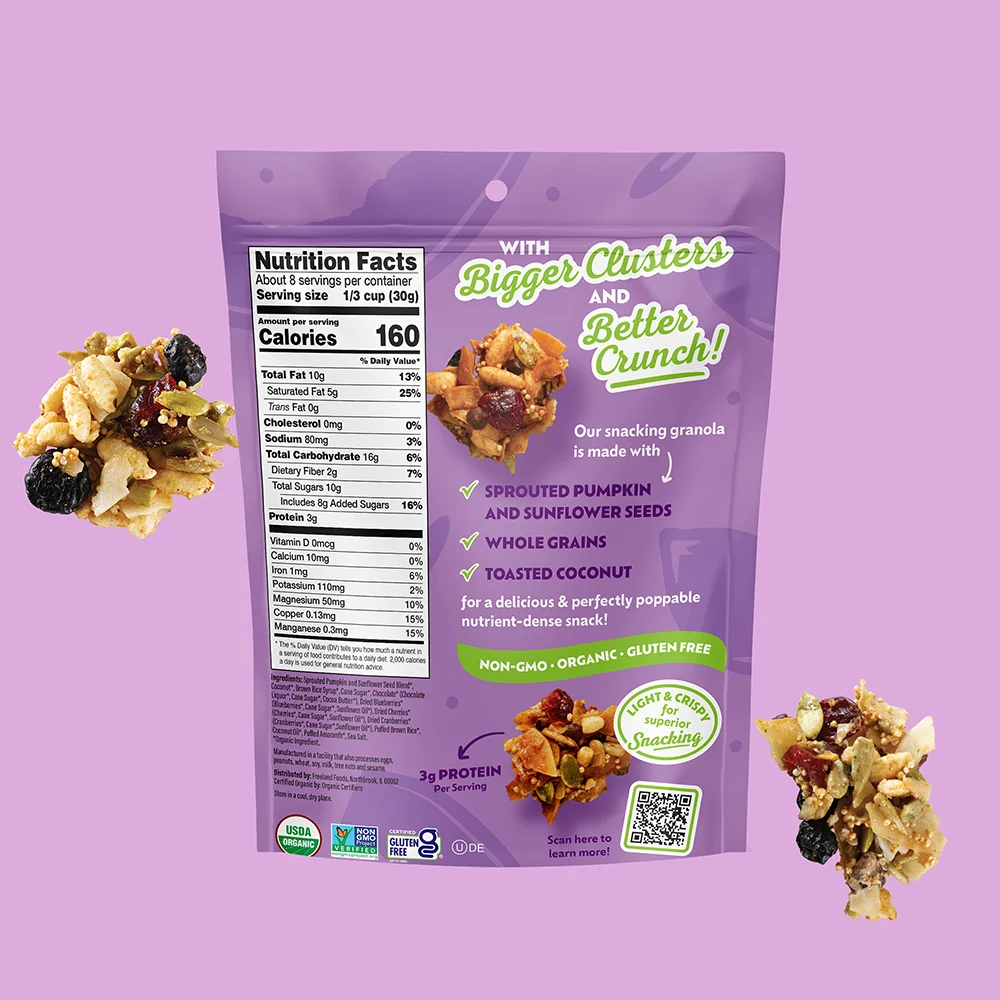 Cherry Berry Chocolate Chunk Snacking Granola