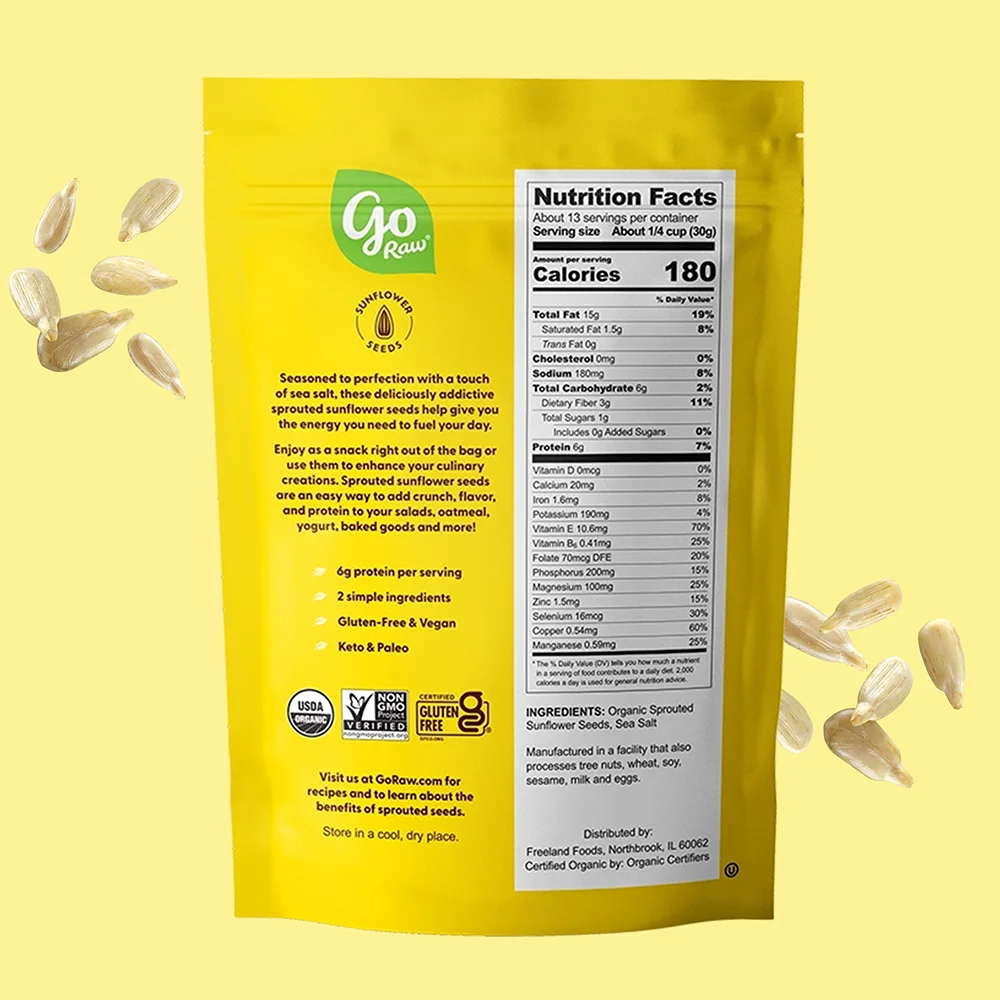 Sprouted Sunflower Seeds