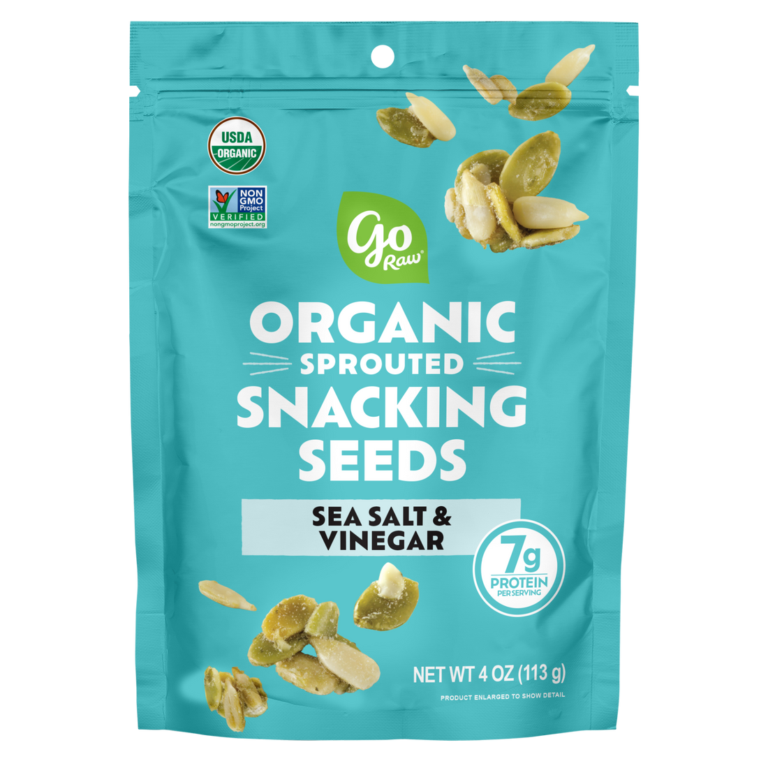 Sea Salt & Vinegar Snacking Seeds 4oz