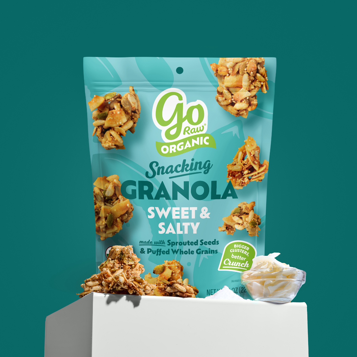 Sweet & Salty Snacking Granola 8oz