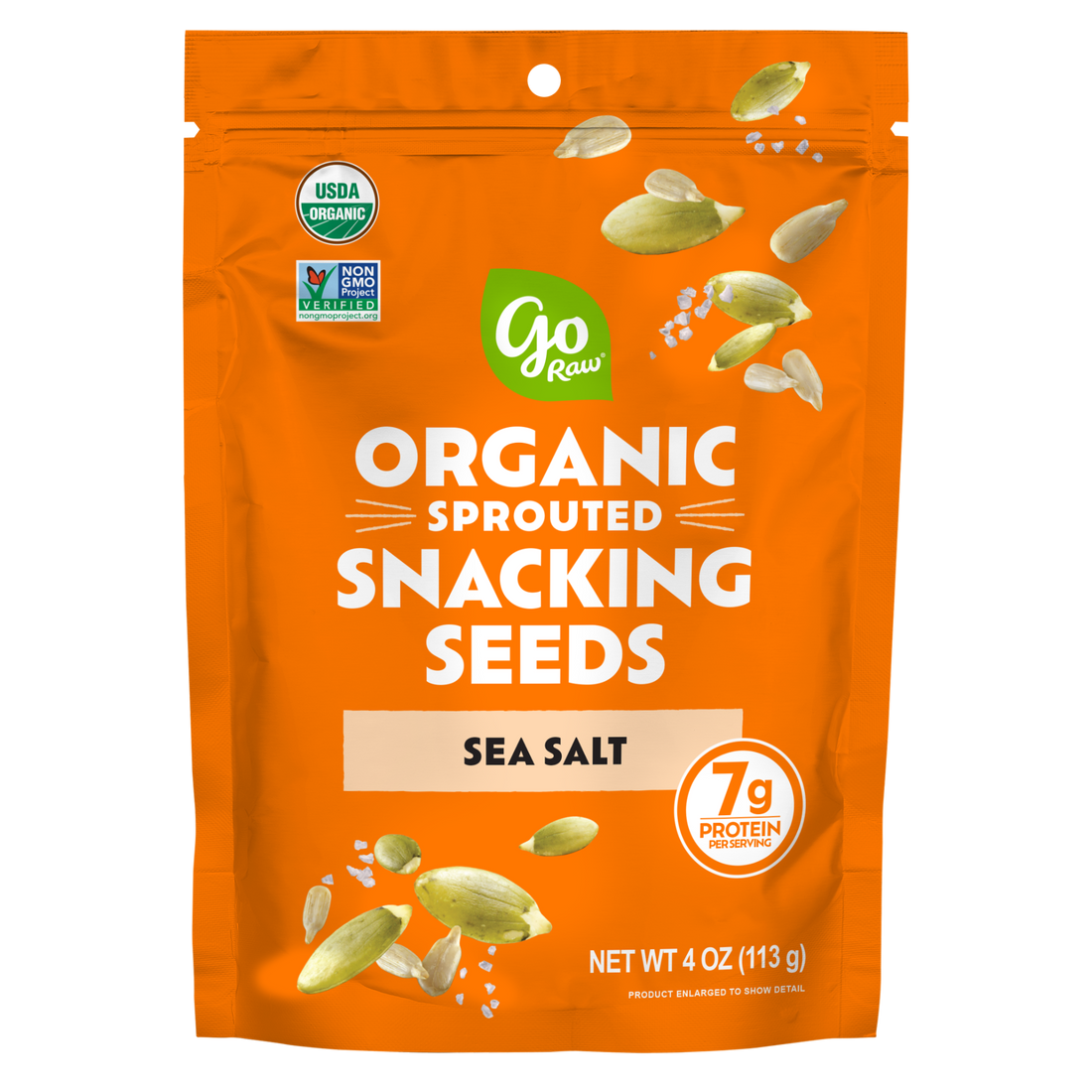 Sea Salt Snacking Seeds 4oz