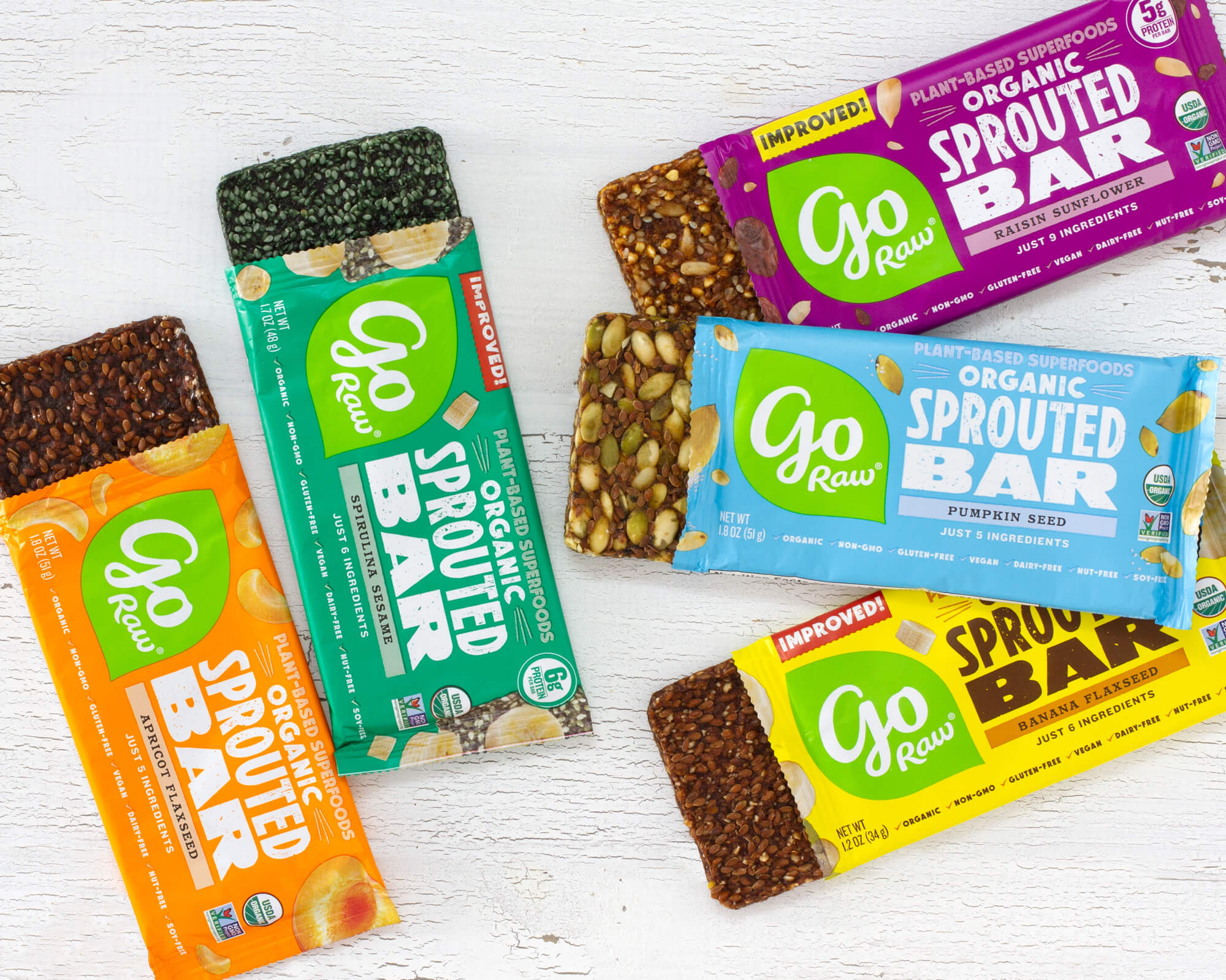 Go Raw Sprouted Bars