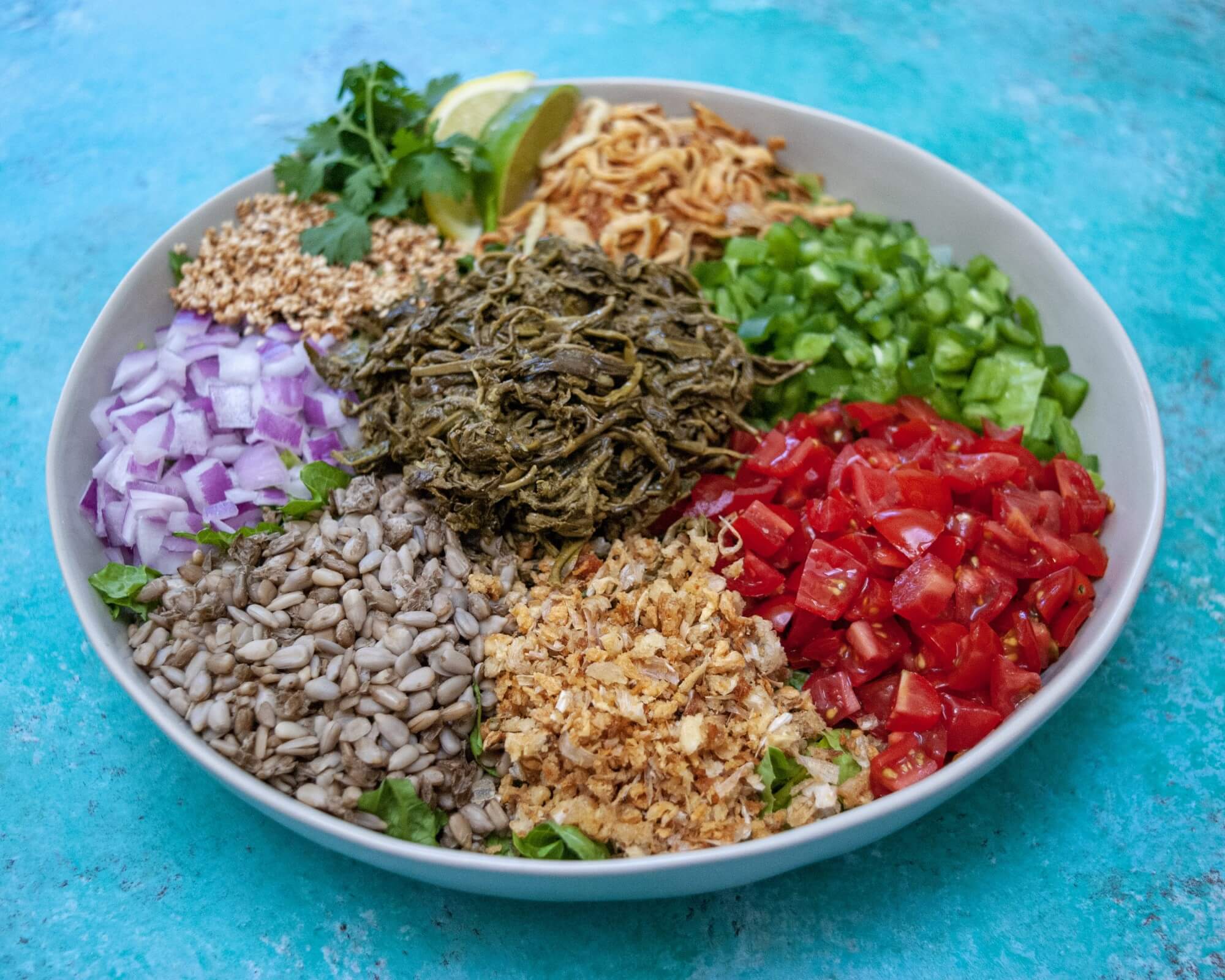 Burmese Tea Leaf Salad – Go Raw