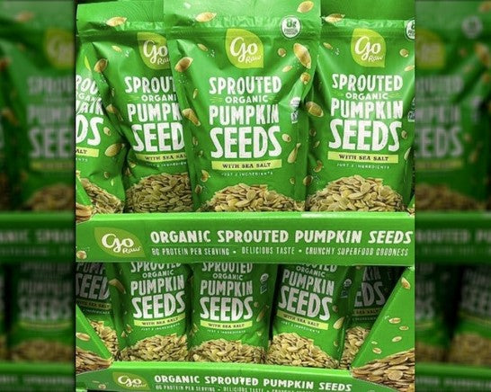 Go Raw Sprouted Pumpkin Seeds at Costco