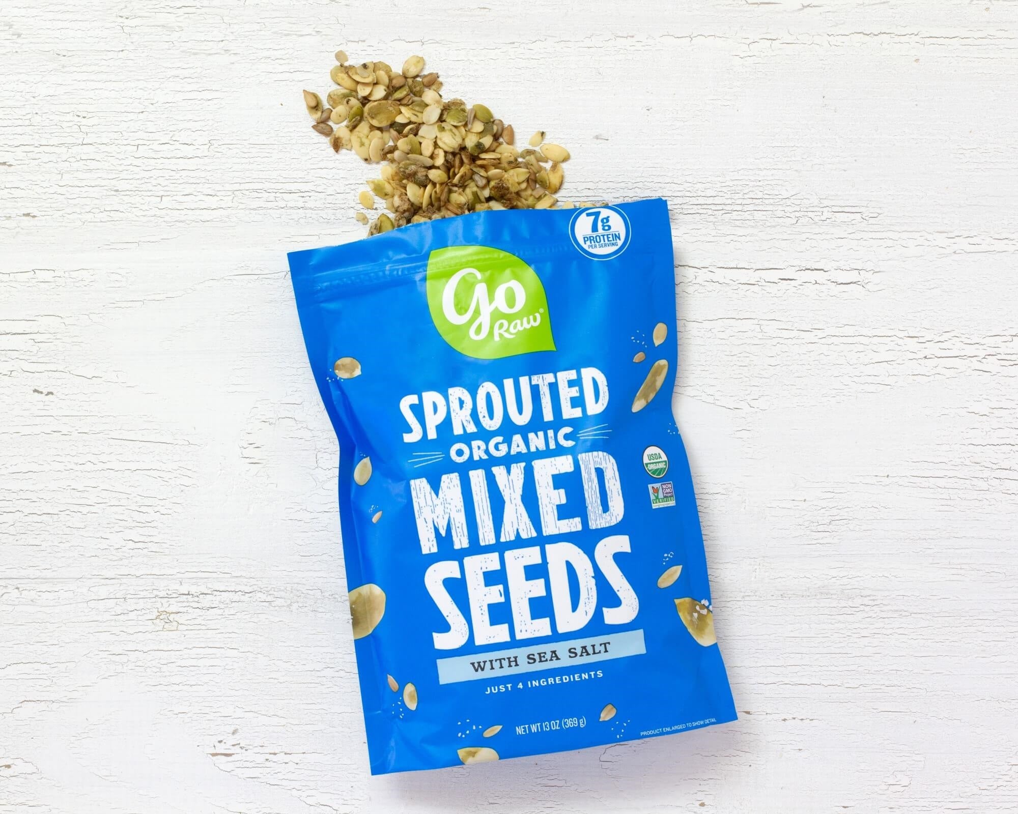 Go Raw Sprouted Mixed Seeds are great for gut health
