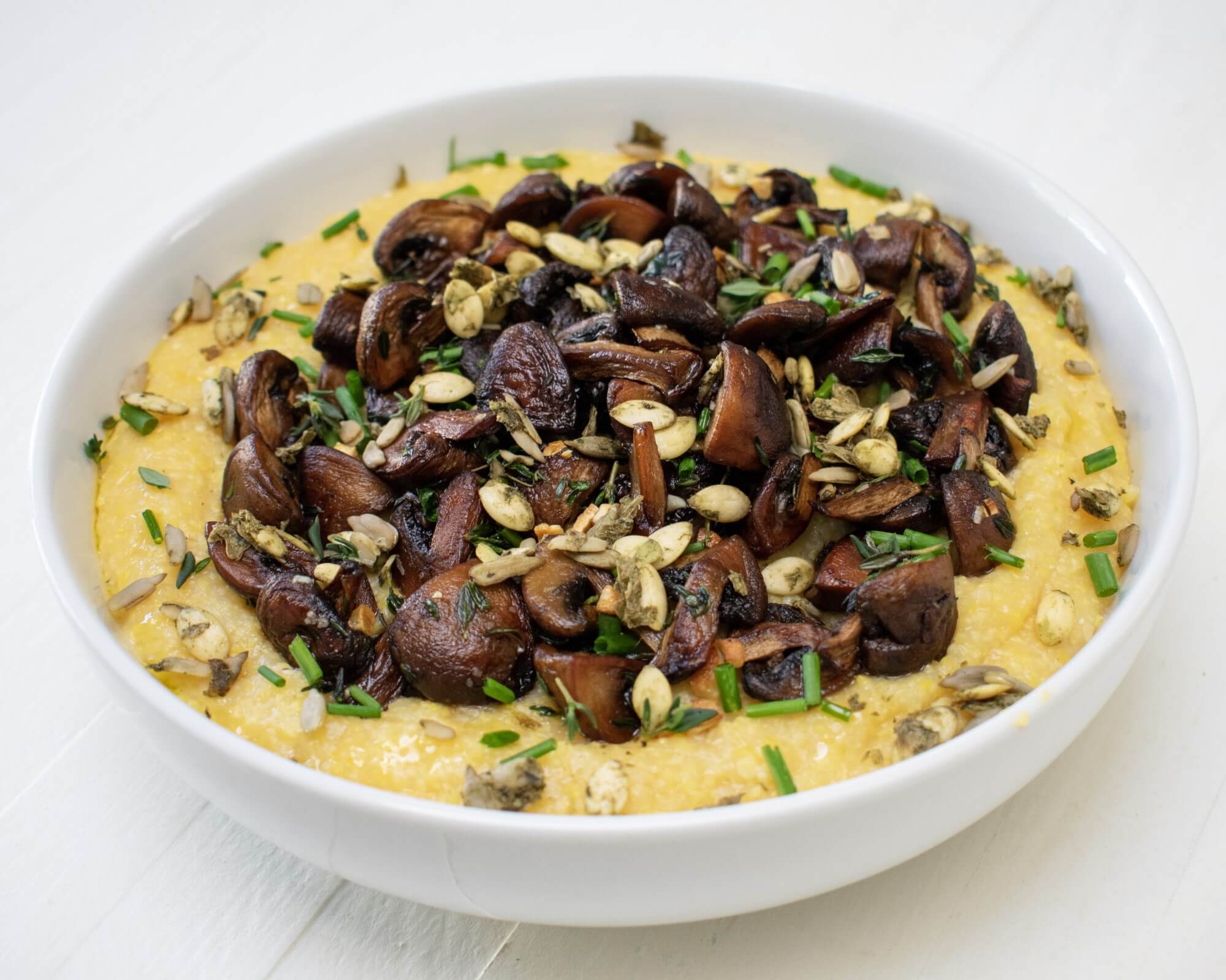 Mushroom & Herb Polenta