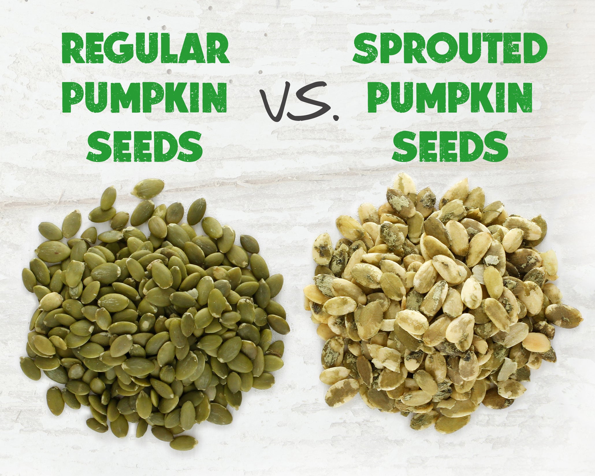 Sprouted Pumpkin Seeds vs. Regular Pumpkin Seeds