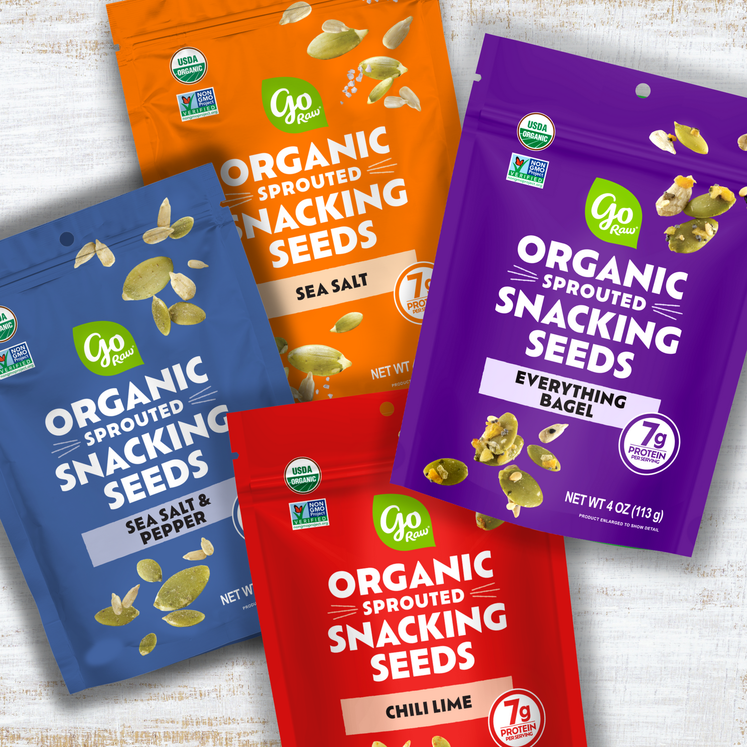 Go Raw Sprouted Snacking Seeds