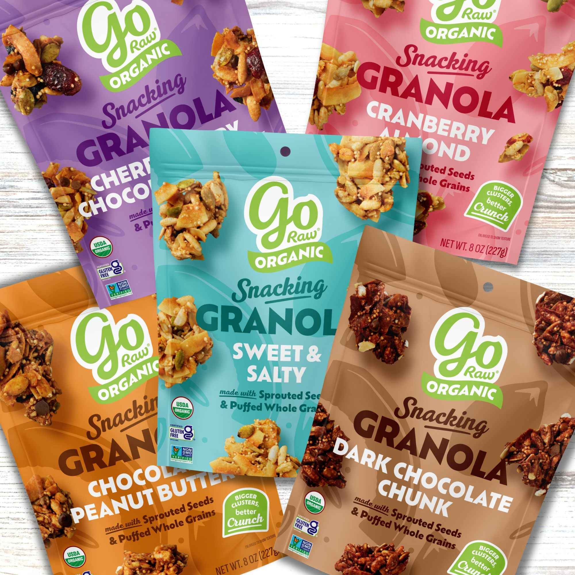 SNACKING GRANOLA – Go Raw