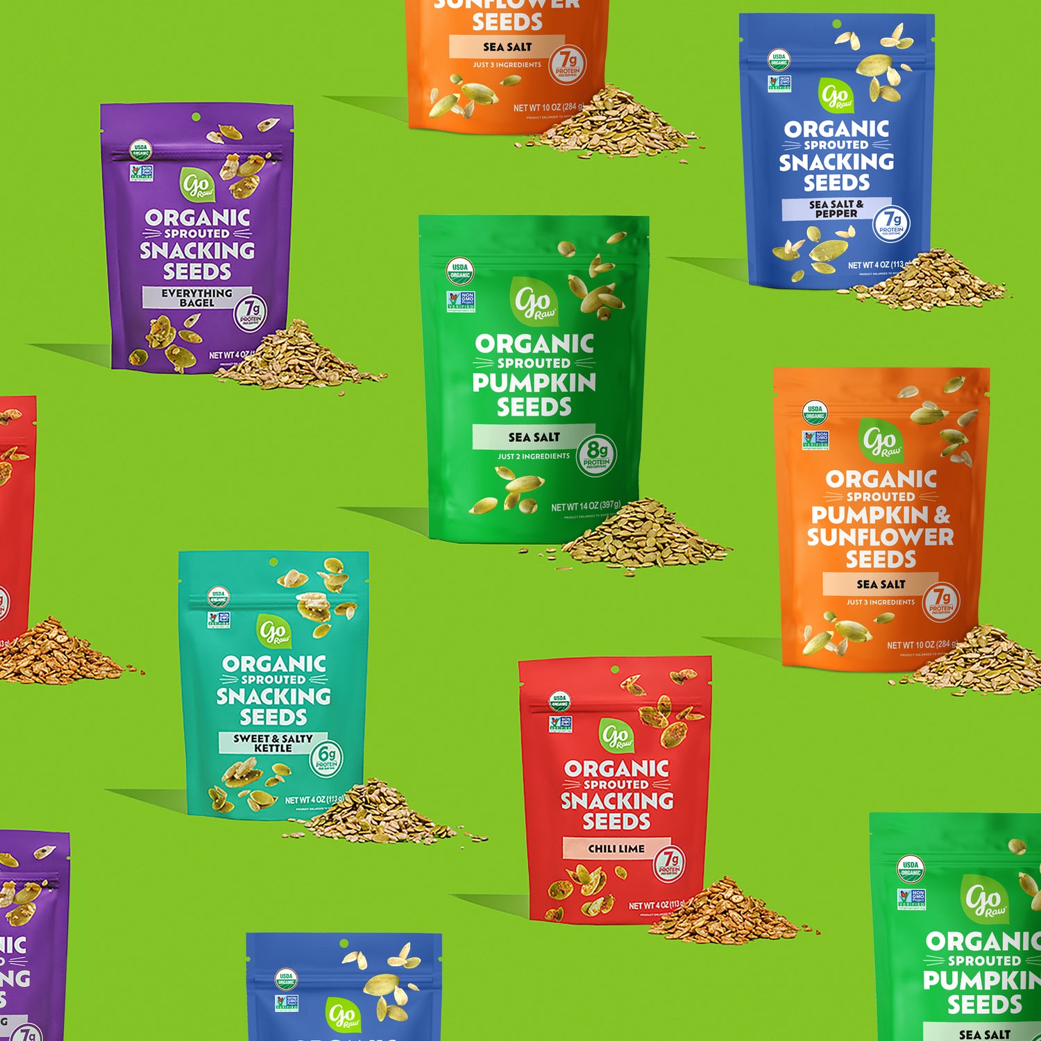 Go Raw Sprouted Snack Products