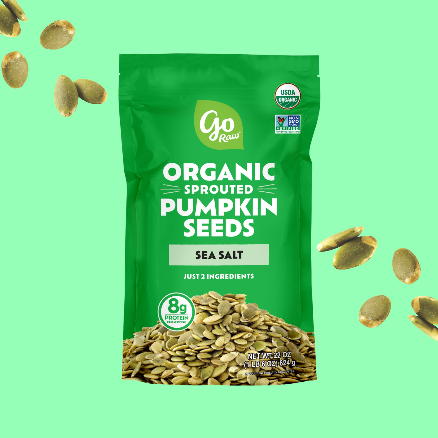 plant fresh pumpkin seeds Sprouted Pumpkin Seeds