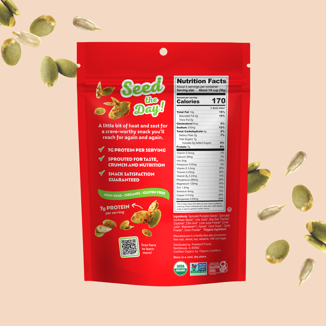 Chili Lime Snacking Seeds
