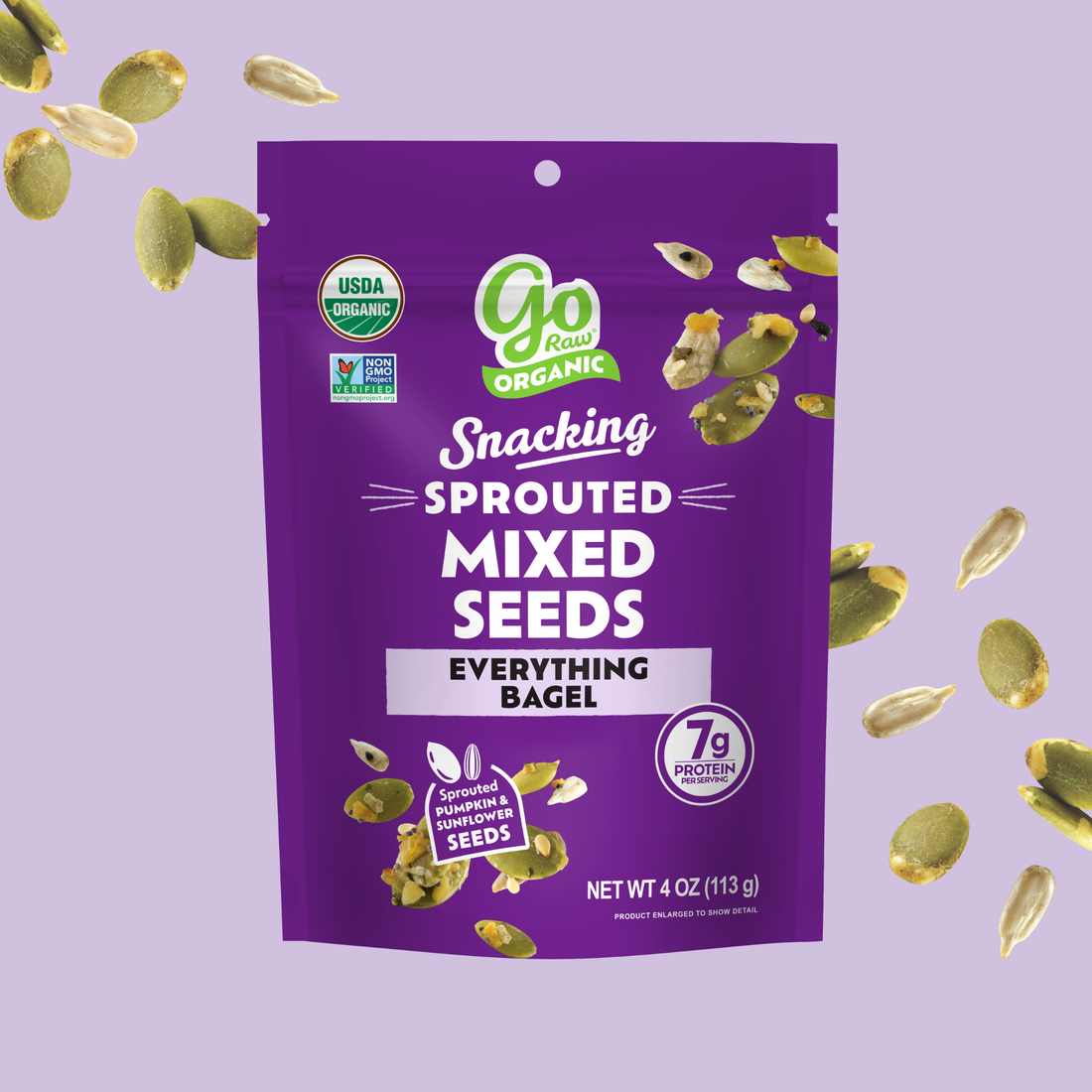 Everything Bagel Snacking Seeds