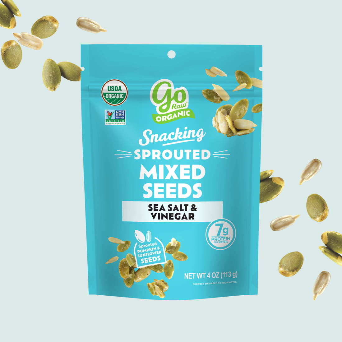 Sea Salt &amp; Vinegar Snacking Seeds
