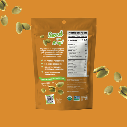 Sprouted Dry Roasted Pumpkin Seeds