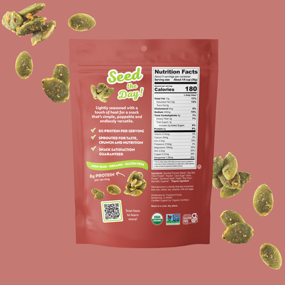 Sprouted Seasoned Salt Pumpkin Seeds