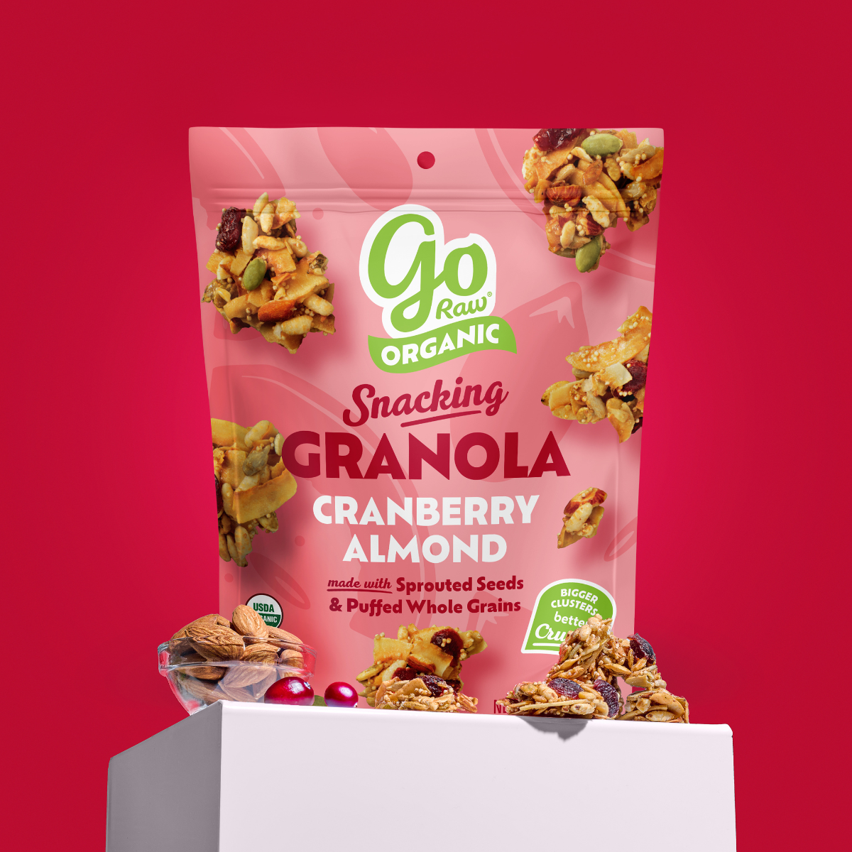 Cranberry Almond Snacking Granola 8oz