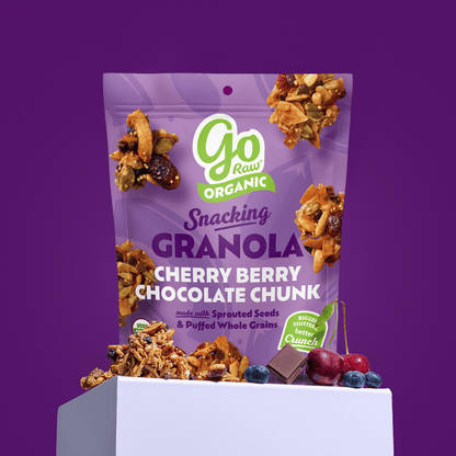 Cherry Berry Chocolate Chunk Snacking Granola 8oz
