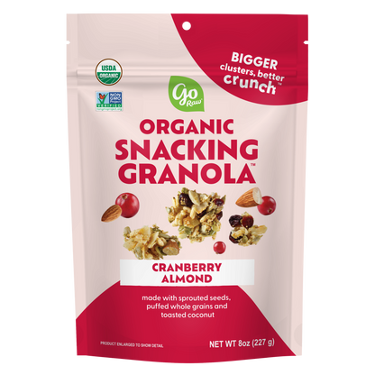 Cranberry Almond Snacking Granola - 6 bags, 8oz Each