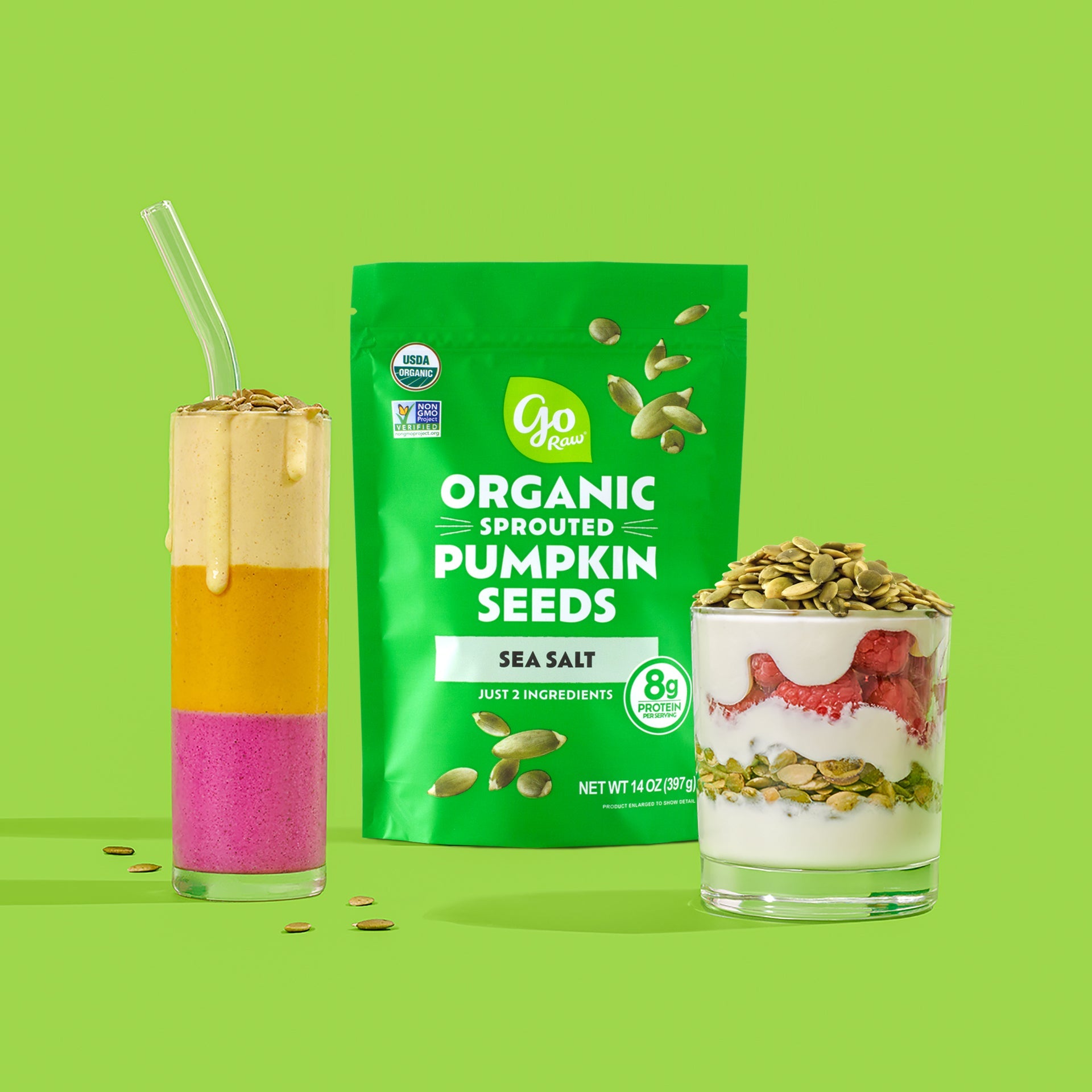 Go Raw Organic Sprouted Pumpkin Seeds