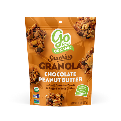 Chocolate Peanut Butter Snacking Granola 8oz