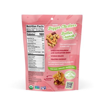 Cranberry Almond Snacking Granola 8oz
