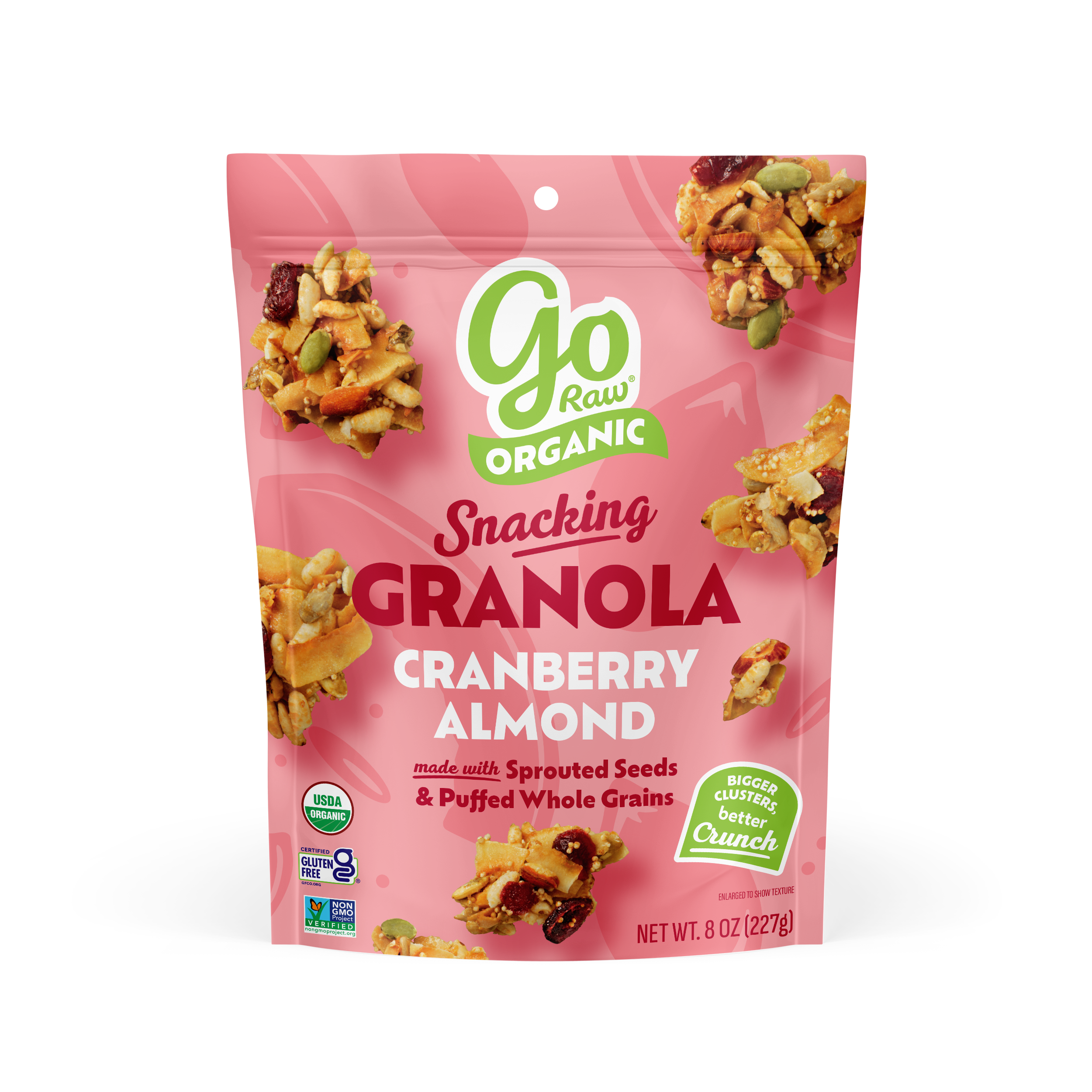 Cranberry Almond Snacking Granola 8oz