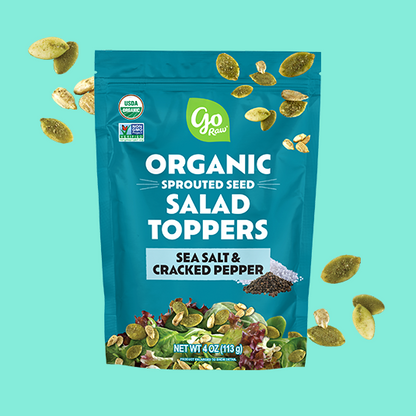 Sea Salt &amp; Cracked Pepper Sprouted Salad Toppers