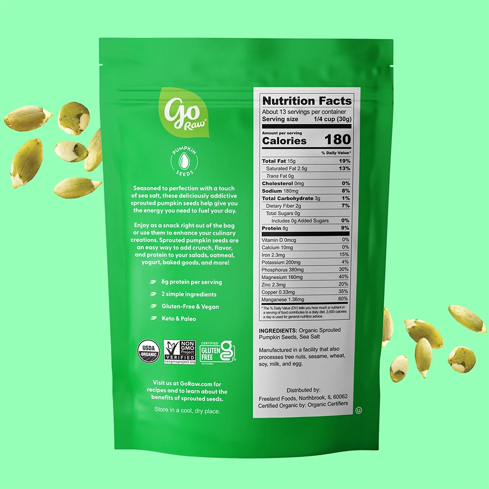 Sprouted Pumpkin Seeds