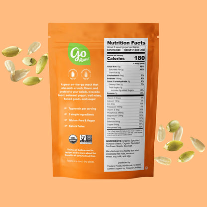 Sprouted Pumpkin &amp; Sunflower Seeds