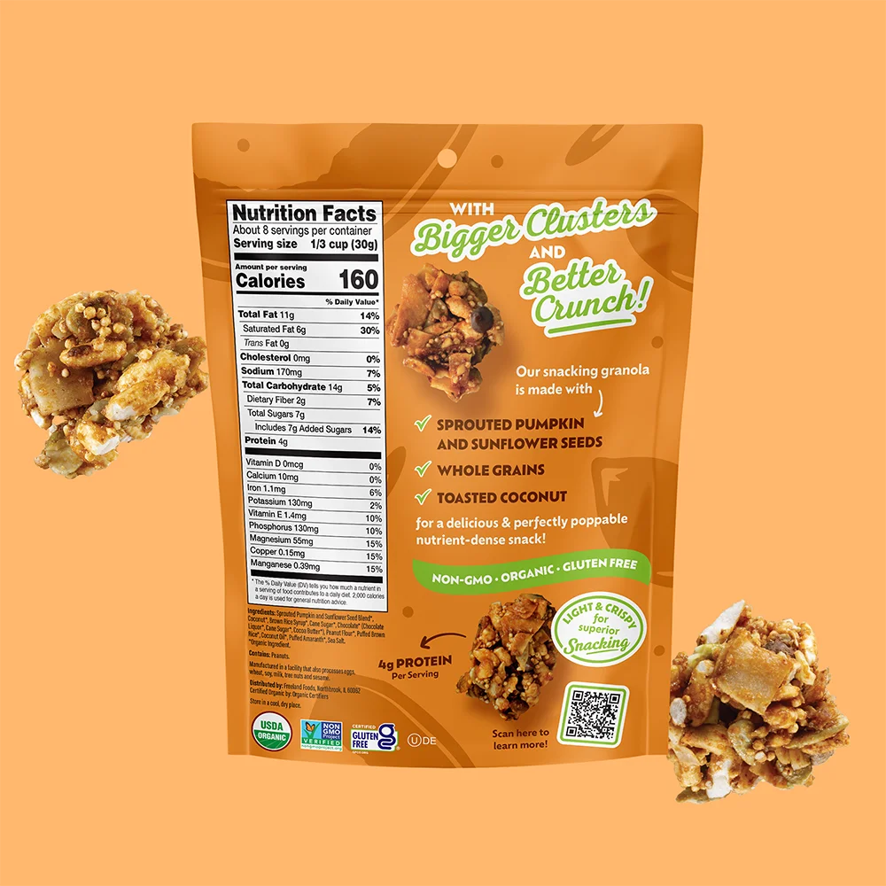 Chocolate Peanut Butter Snacking Granola