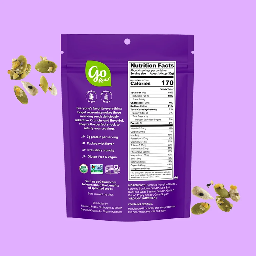 Everything Bagel Snacking Seeds