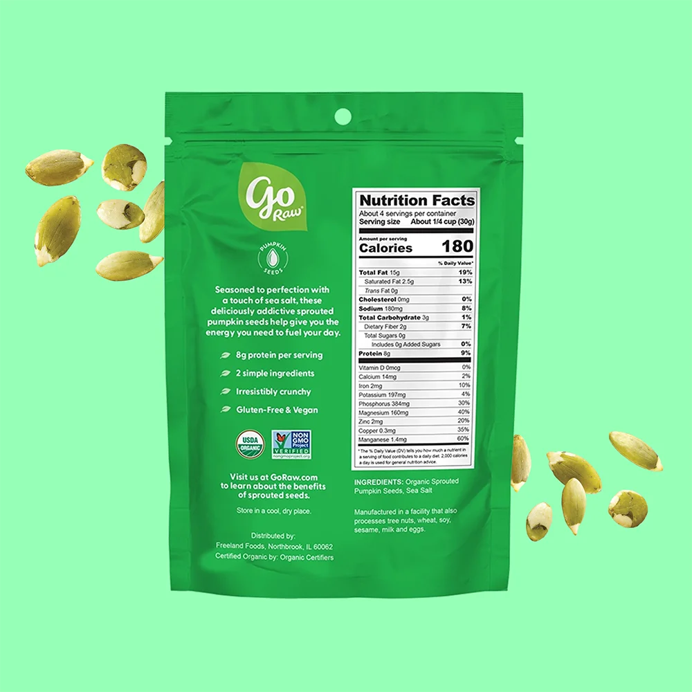 Sprouted Pumpkin Seeds