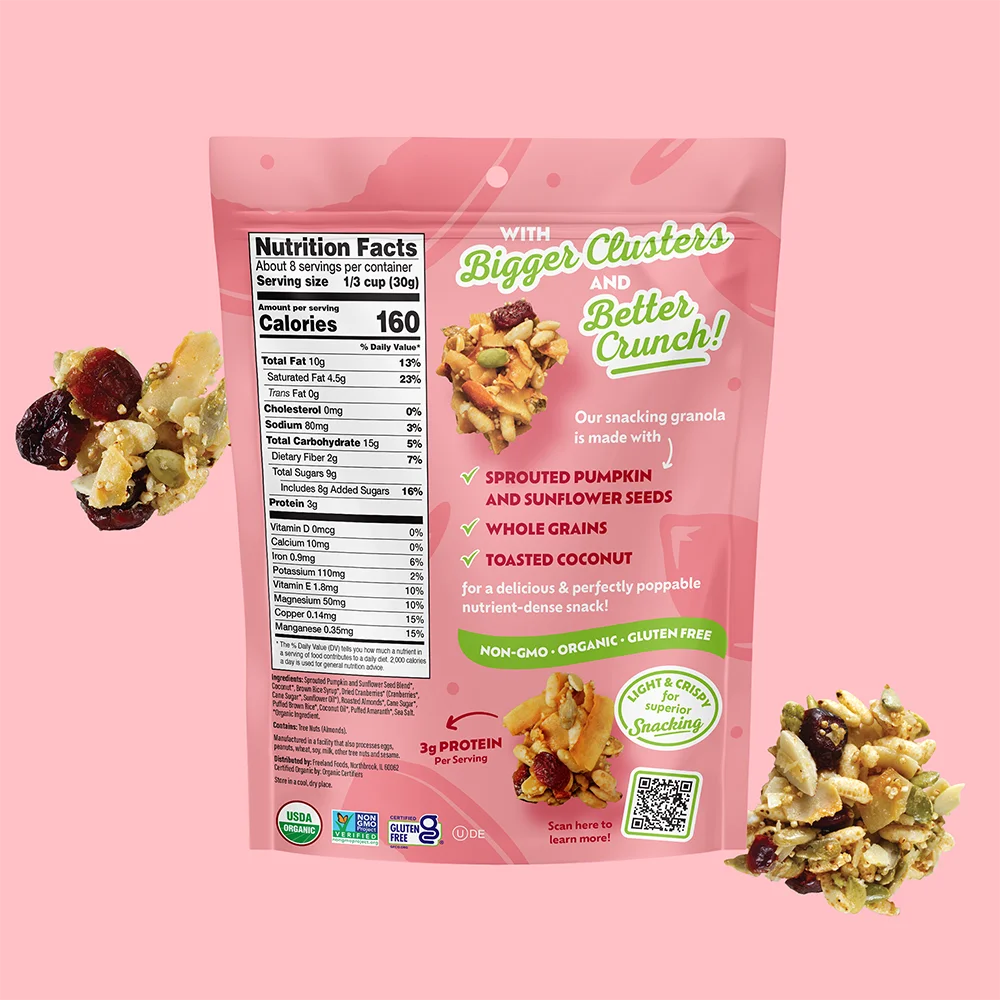 Cranberry Almond Snacking Granola